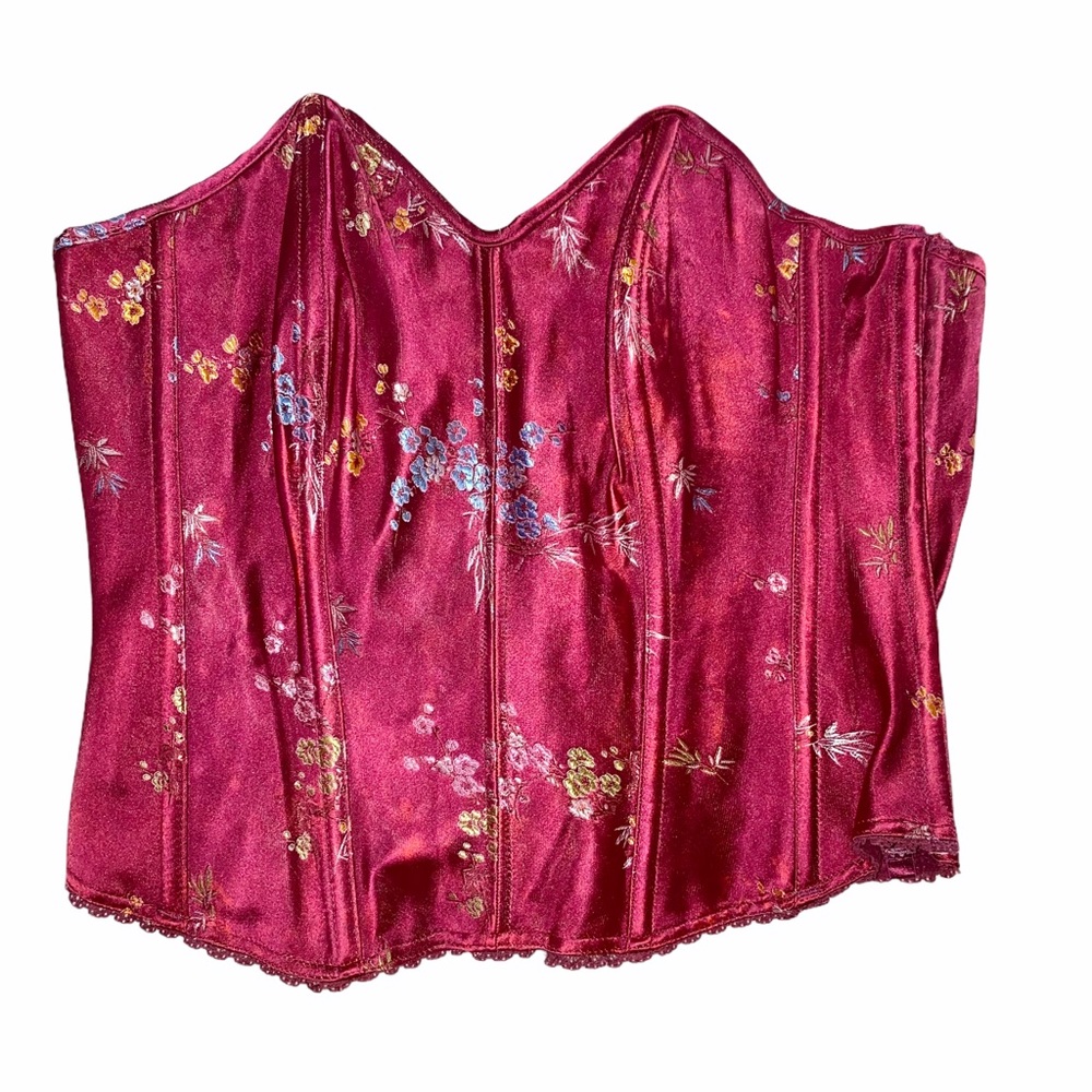 New Elegant Moments red corset size 40